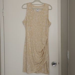 Light leopard print dress